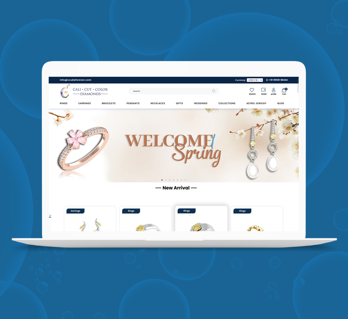 3niinfotech The Jewelry online store